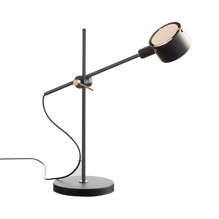 G.O. LED Table Lamp in Matt Black.