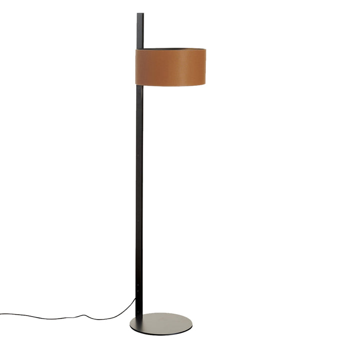 Parallel Floor Lamp in Brown.