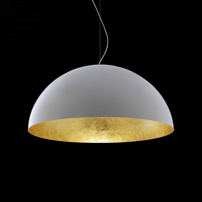 Sonora Pendant Light in White/Gold (Large).