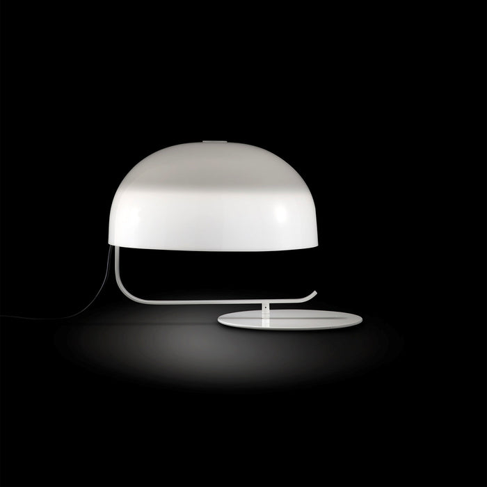 Zanuso Table Lamp in White.