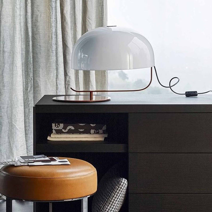 Zanuso Table Lamp in living room.