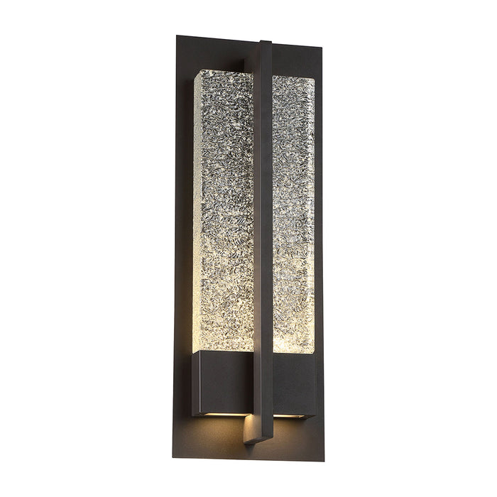Omni Outdoor LED Wall Light in Large/Bronze.