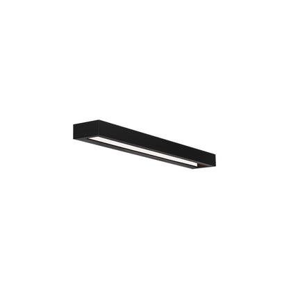 Open LED Bath Bar Light in Small (2700K)/Black.