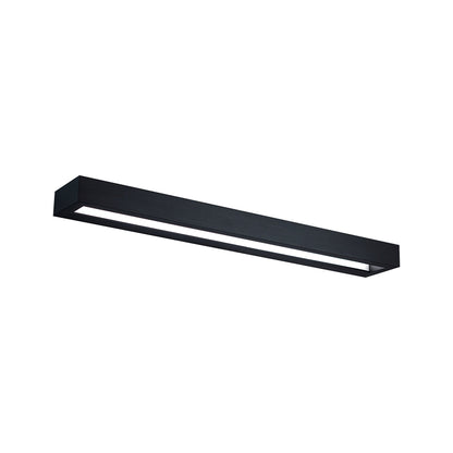 Open LED Bath Bar Light in Large (2700K)/Black.