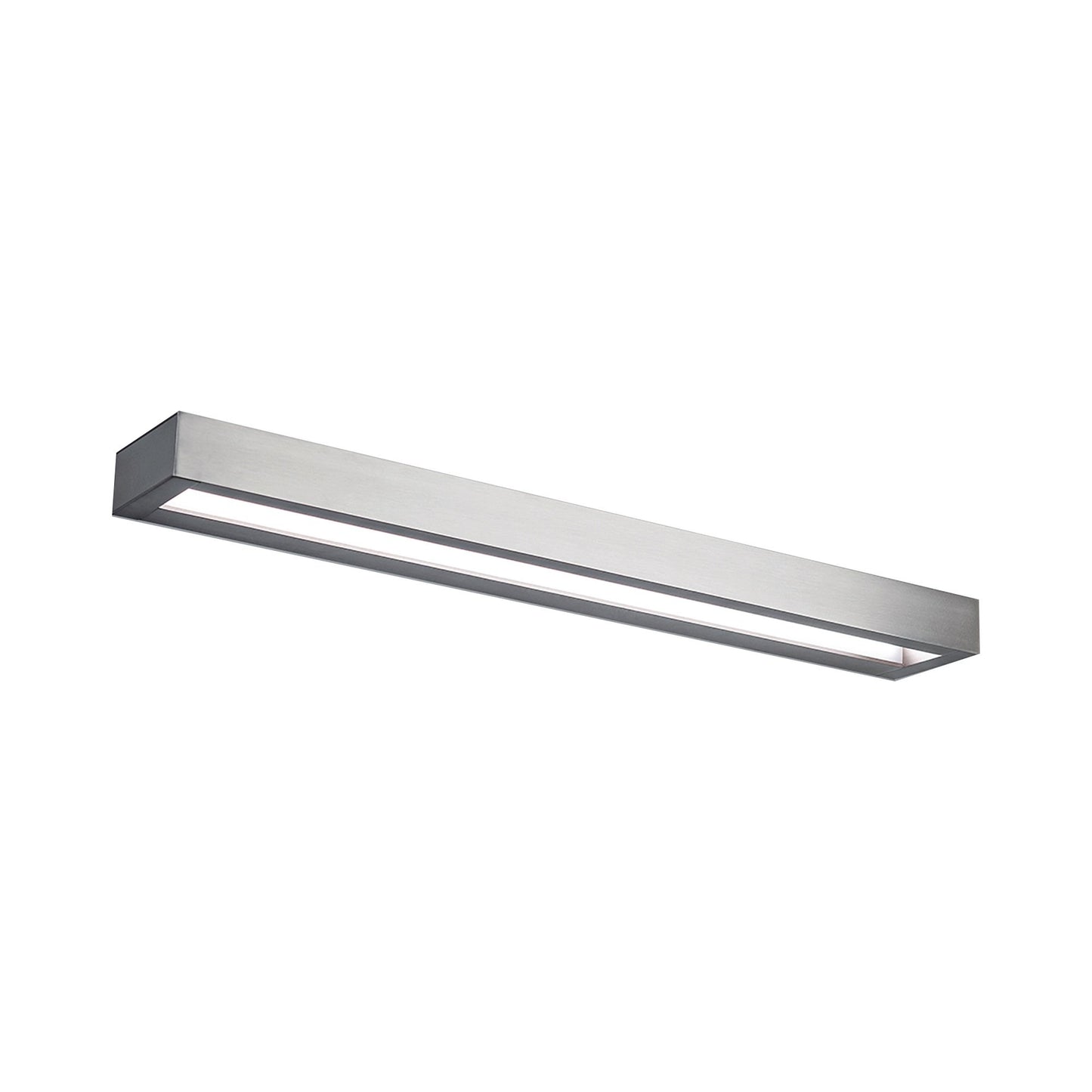 Open LED Bath Bar Light in Large (2700K)/Brushed Nickel.