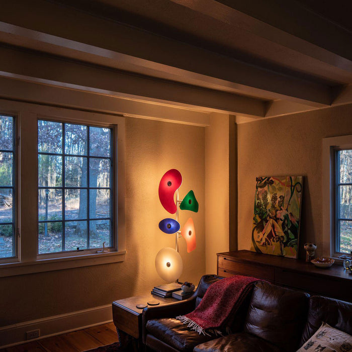 Orbital Floor Lamp in living room.