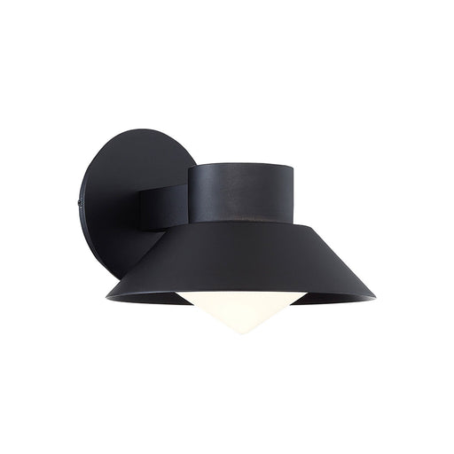 Oslo Outdoor LED Wall Light in Black.