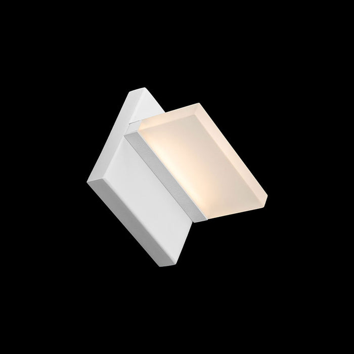 Oslo Squared Outdoor LED Wall Light in Detail.