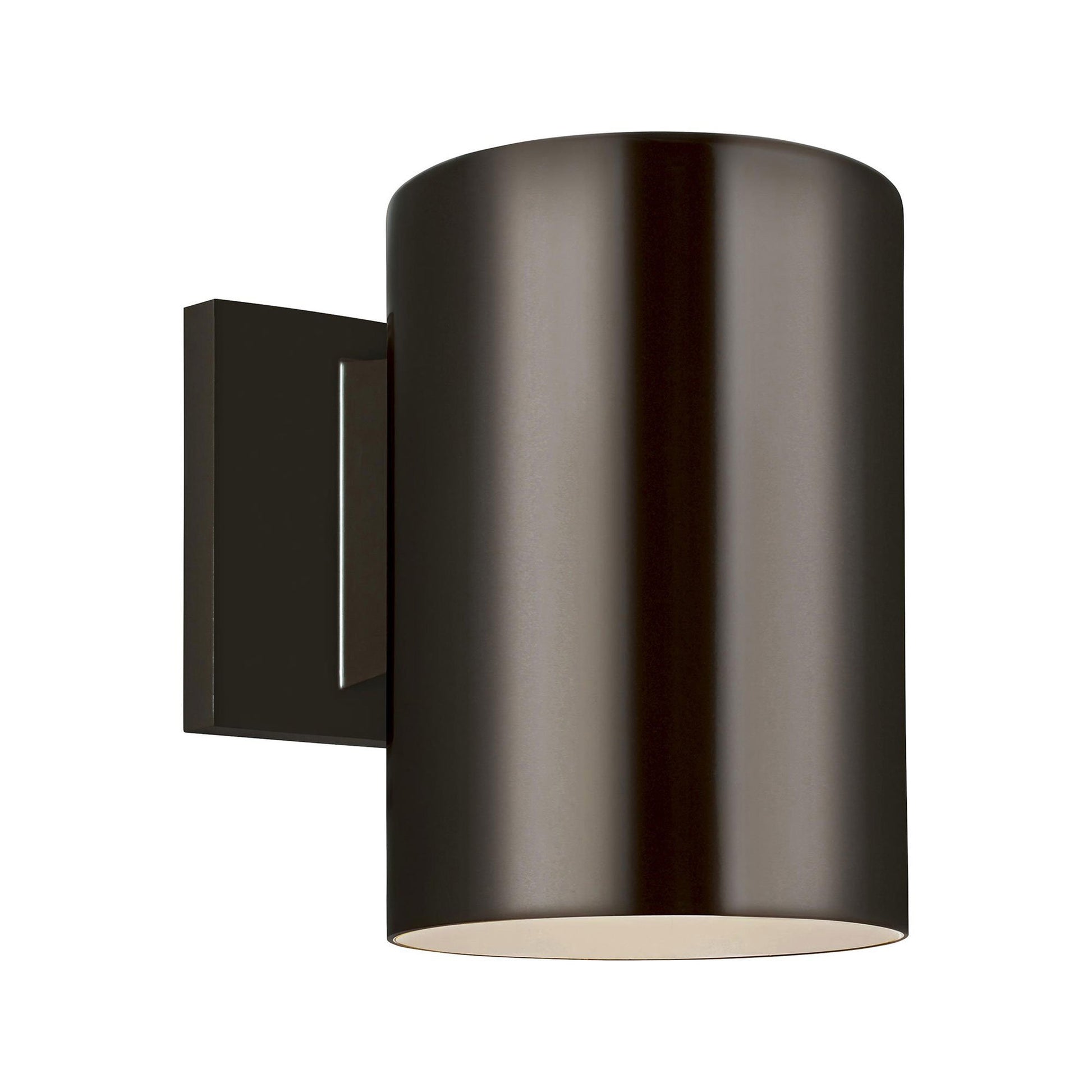Outdoor Cylinders Wall Light in Bronze (Bulb Not Included, LED Bulb Included, Turtle Friendly Bulb Included/Small).