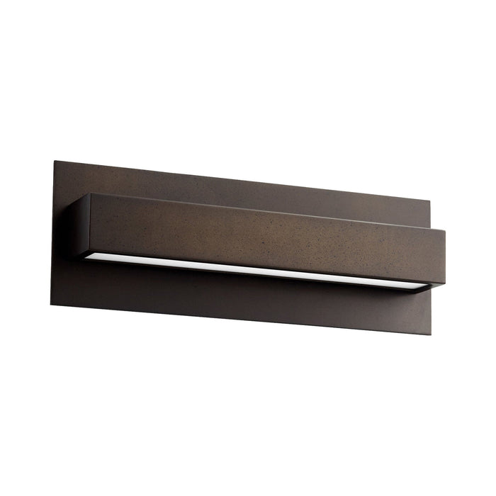 Alcor LED Vanity Wall Light in Oiled Bronze (13-Inch).