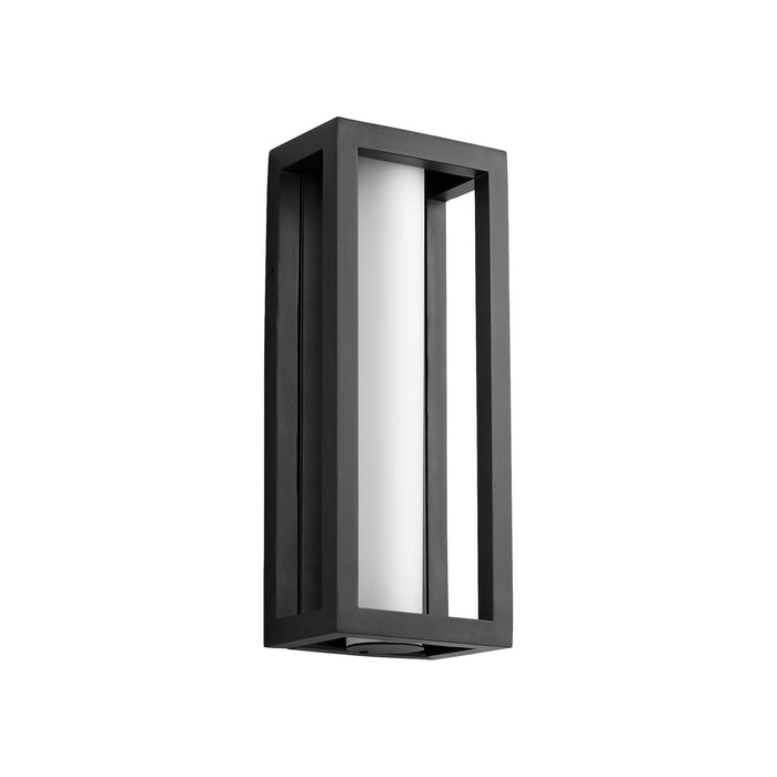 Aperto LED Outdoor Wall Light in Black (Medium).