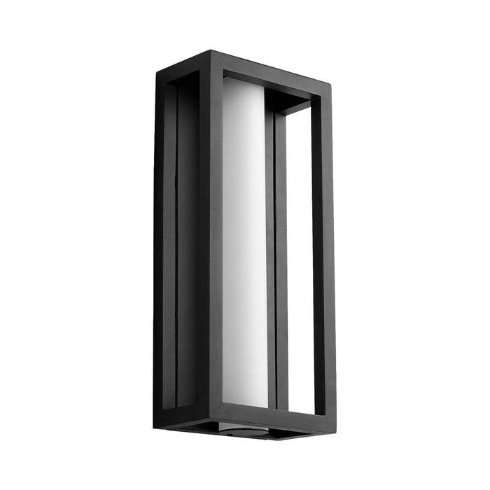 Aperto LED Outdoor Wall Light in Black (Large).