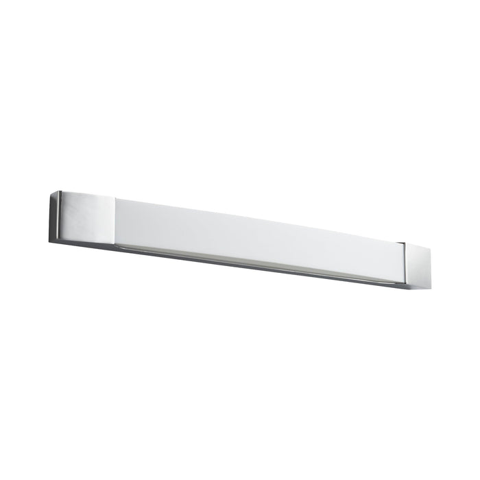 Apollo Vanity Wall Light in Polished Chrome (31.75-Inch).