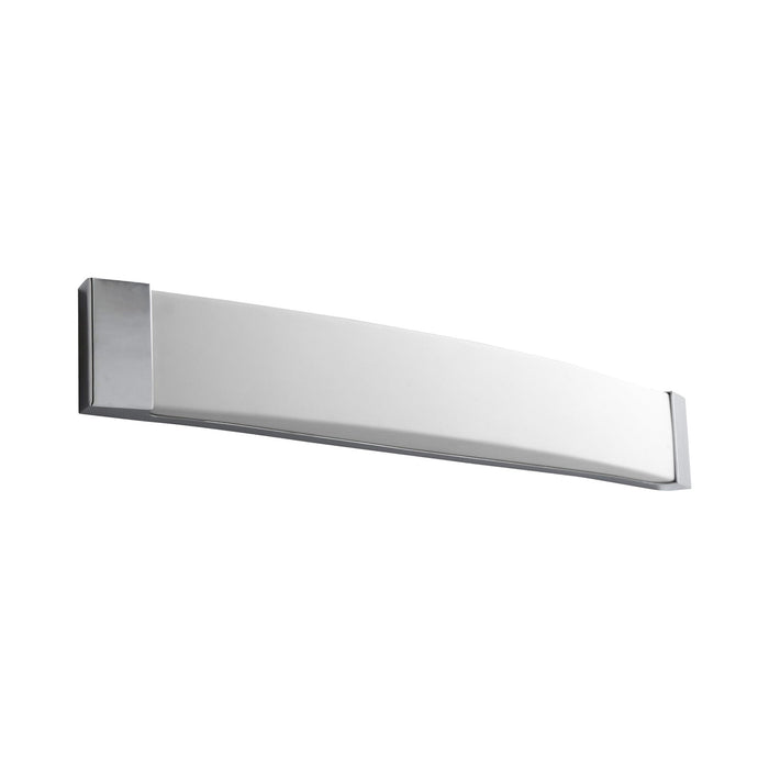 Apollo Vanity Wall Light in Polished Chrome (37.25-Inch).