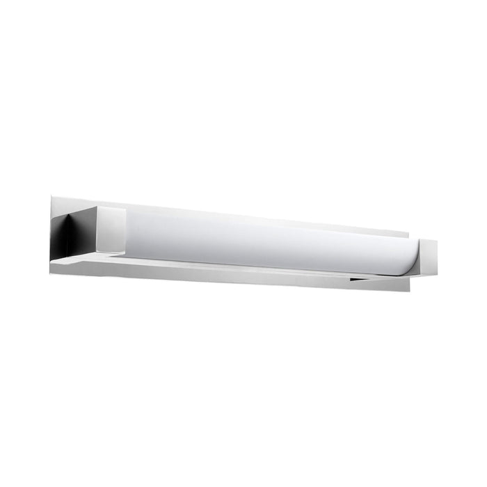 Balance LED Vanity Wall Light in Polished Nickel (24.75-Inch).