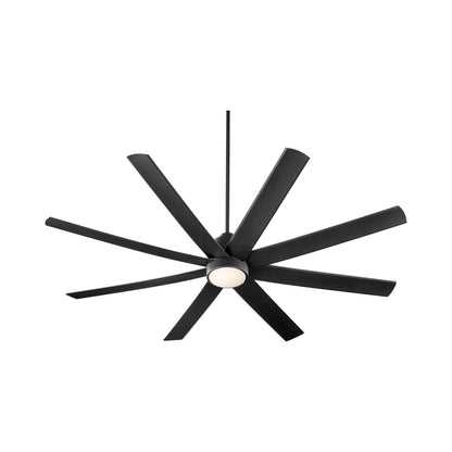 Cosmo Ceiling Fan in Black (Light Kit).