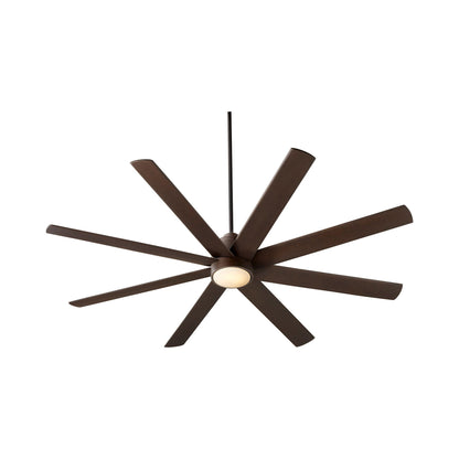 Cosmo Ceiling Fan in Oiled Bronze (Light Kit).