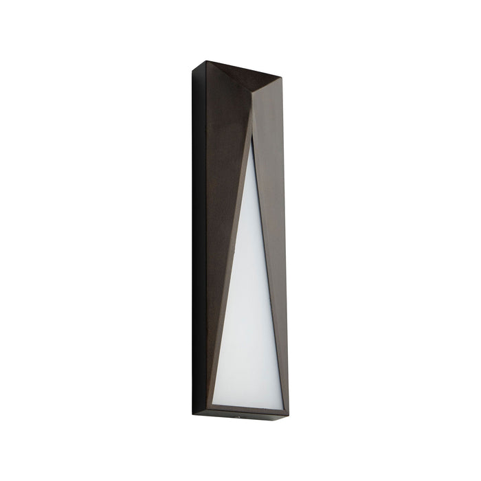 Elif Outdoor LED Wall Light in Oiled Bronze (Small).