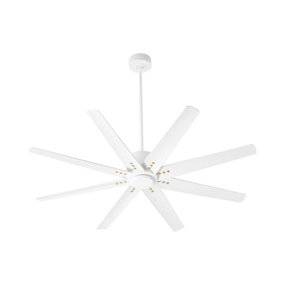 Fleet Ceiling Fan in White.