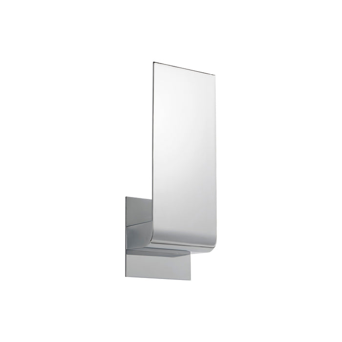 Halo LED Wall Light in Polished Chrome (Small).