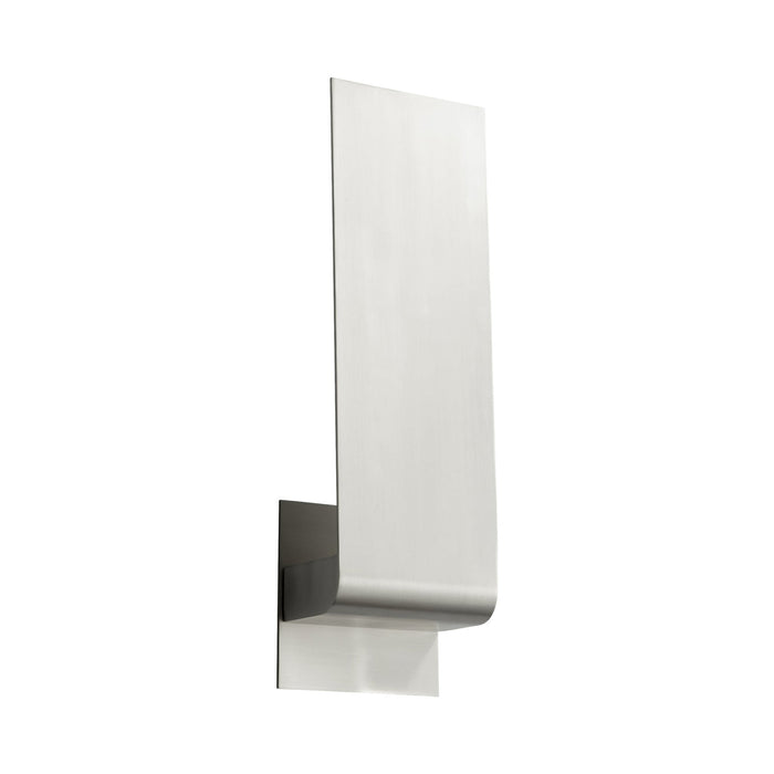 Halo LED Wall Light in Satin Nickel (Large).