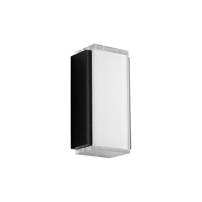 Helio Outdoor LED Wall Light in Black (Small).
