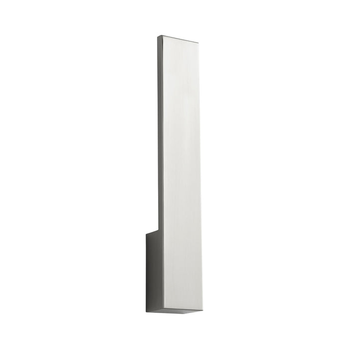 Icon LED Wall Light in Satin Nickel.