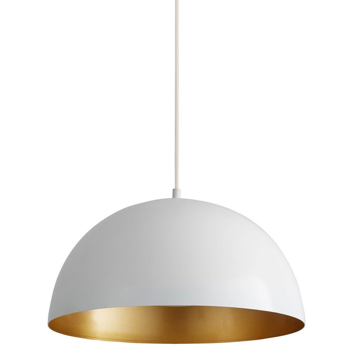 Lucci LED Pendant Light in White (23-Inch).
