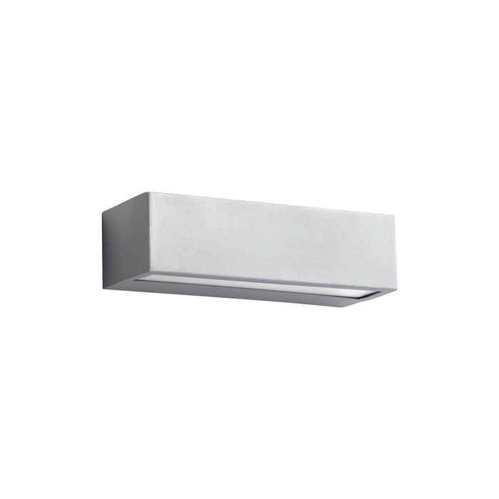 Maia Outdoor LED Wall Light in Grey (10-Inch).