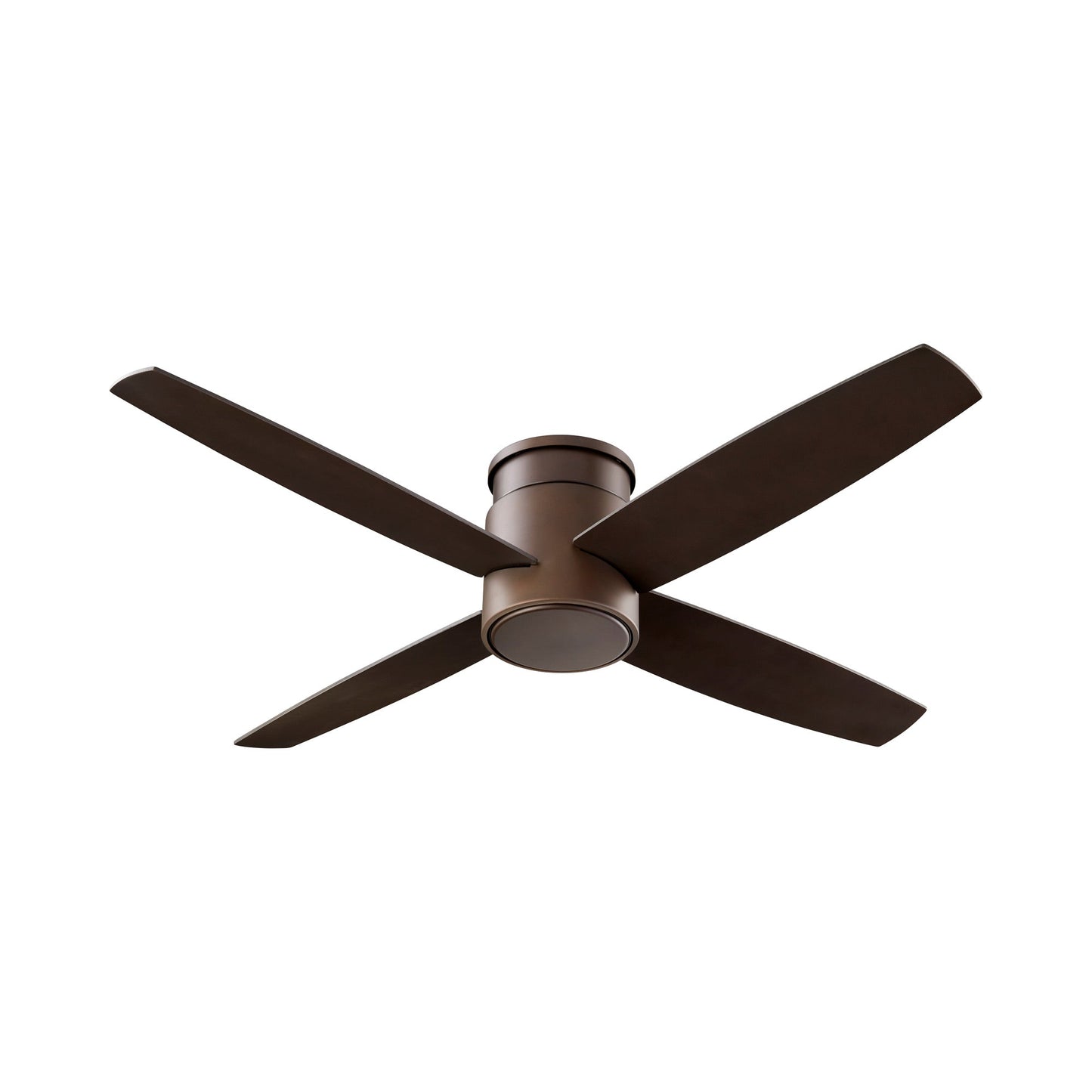 Oslo Flush Mount Ceiling Light in Oiled Bronze (52-Inch).