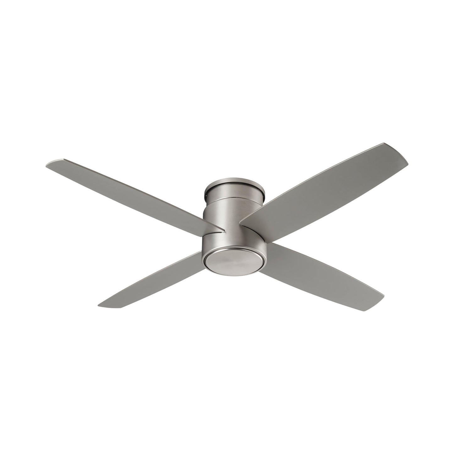 Oslo Flush Mount Ceiling Light in Satin Nickel (52-Inch).