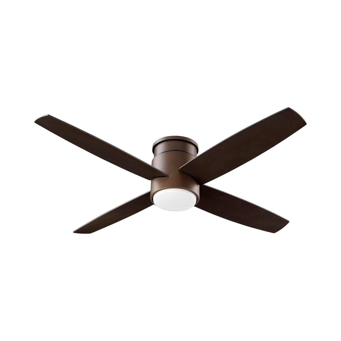 Oslo Flush Mount Ceiling Light in Oiled Bronze (52-Inch/Light Kit).