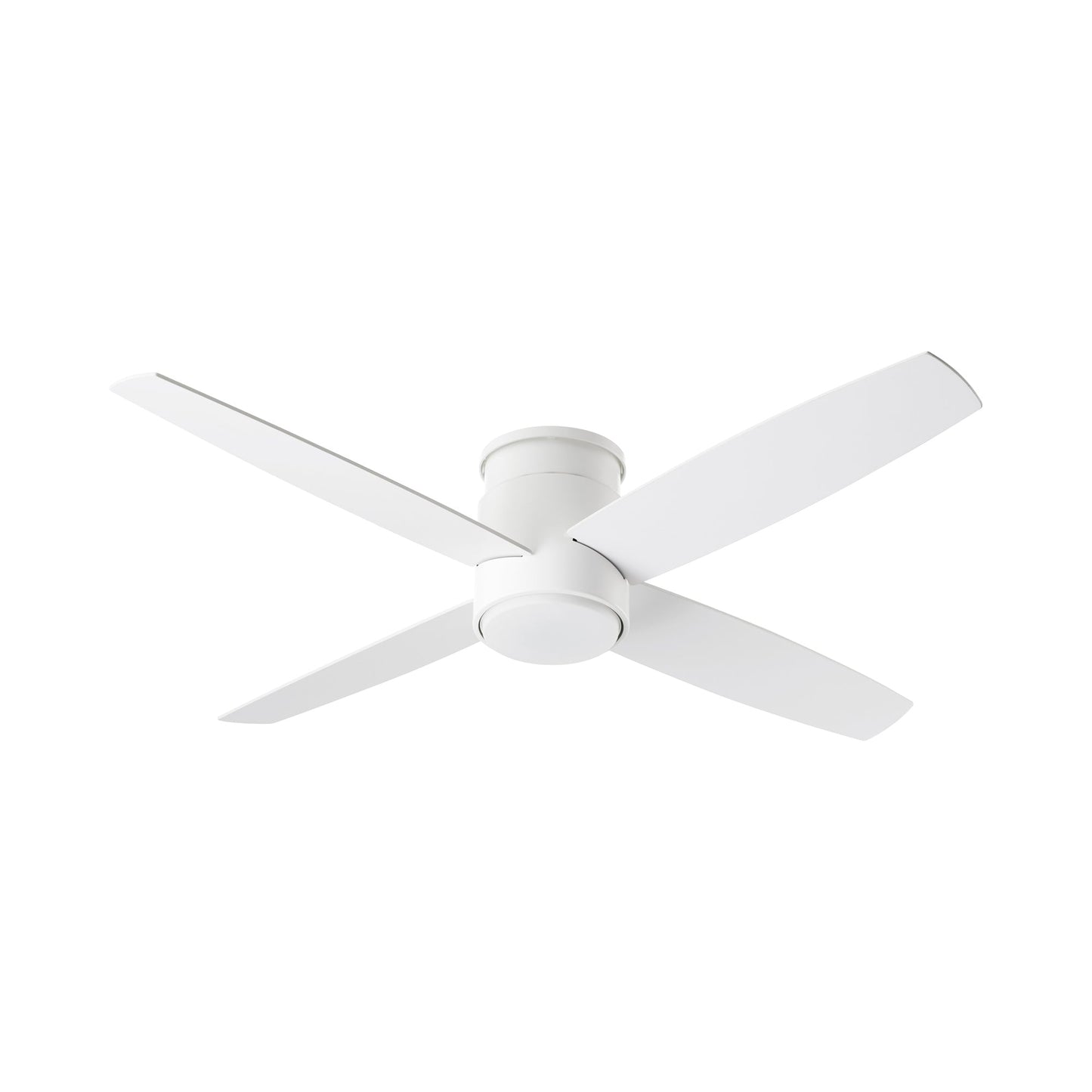 Oslo Flush Mount Ceiling Light in White (52-Inch/Light Kit).