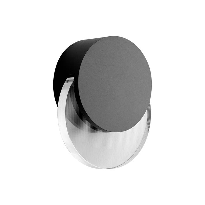 Pavo Outdoor LED Wall Light in Black (Small).