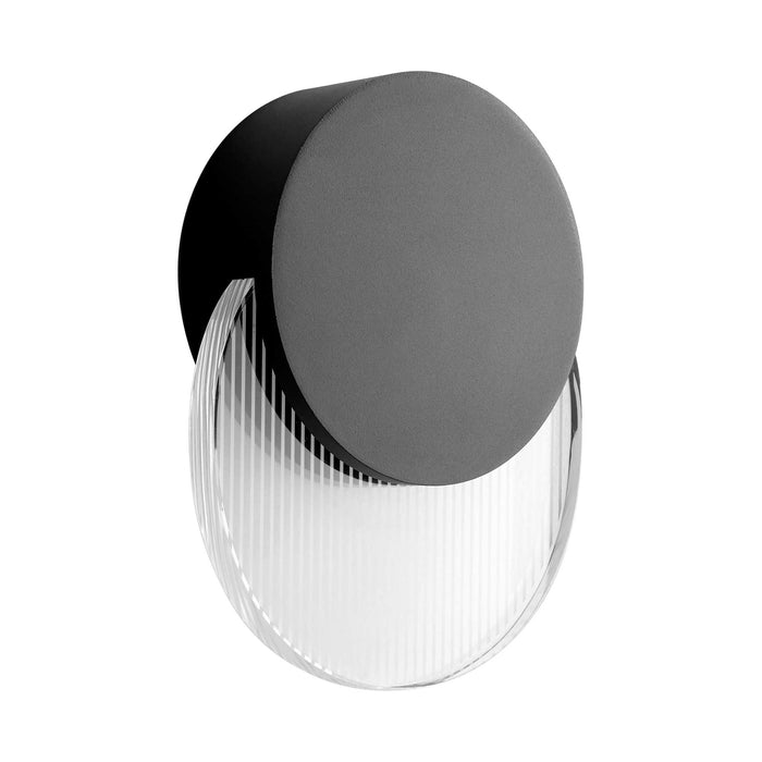 Pavo Outdoor LED Wall Light in Black (Large).