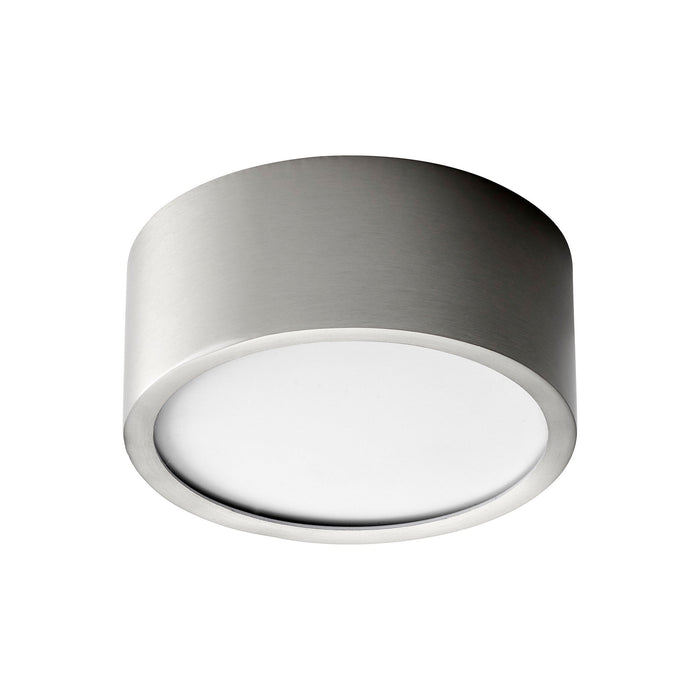 Peepers LED Flush Mount Ceiling Light in Satin Nickel (Small).