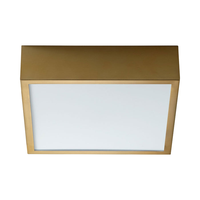 Pyxis LED Flush Mount Ceiling Light in Aged Brass (Large).
