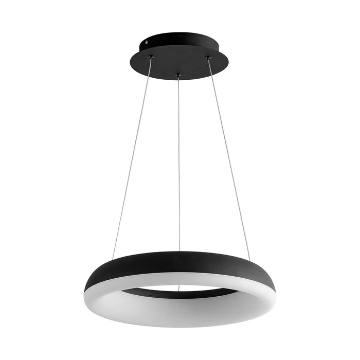Roswell LED Pendant Light in Black (Small).