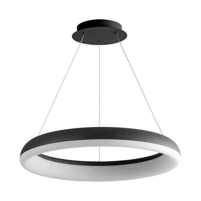Roswell LED Pendant Light in Black (Large).