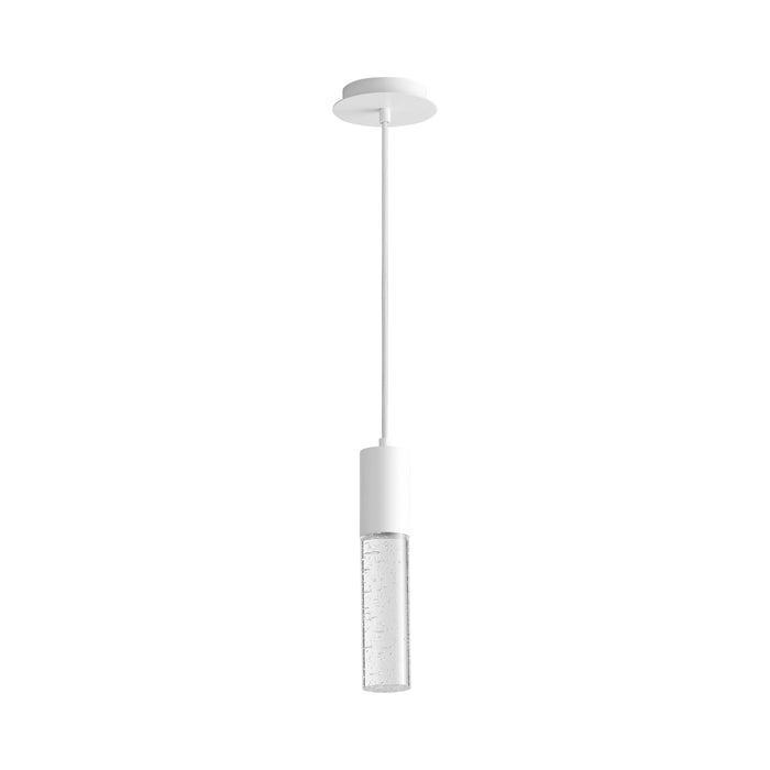 Spirit LED Pendant Light in White (13.38-Inch).