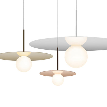 Bola LED Disc Pendant Light in Detail.