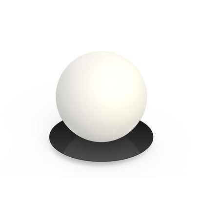 Bola Sphere LED Table Lamp in Matte Black (Large).