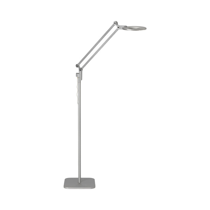 Link LED Floor Lamp in Silver (Small).