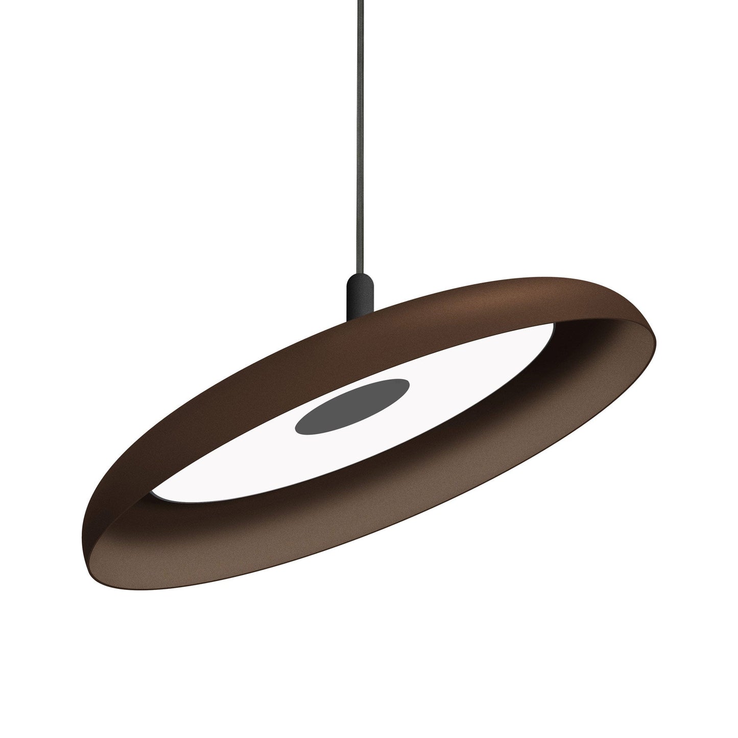 Nivel LED Pendant Light in Espresso/Black (Large).