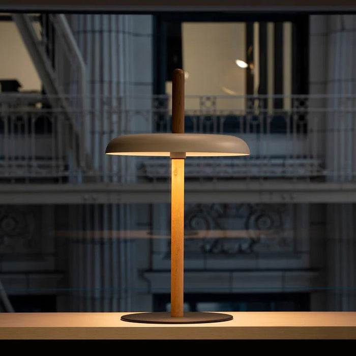 Nivel LED Table Lamp in living room.