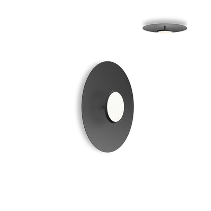 SKY Dome LED Flush Mount Ceiling Light in Matte Black Matte Black (Small).