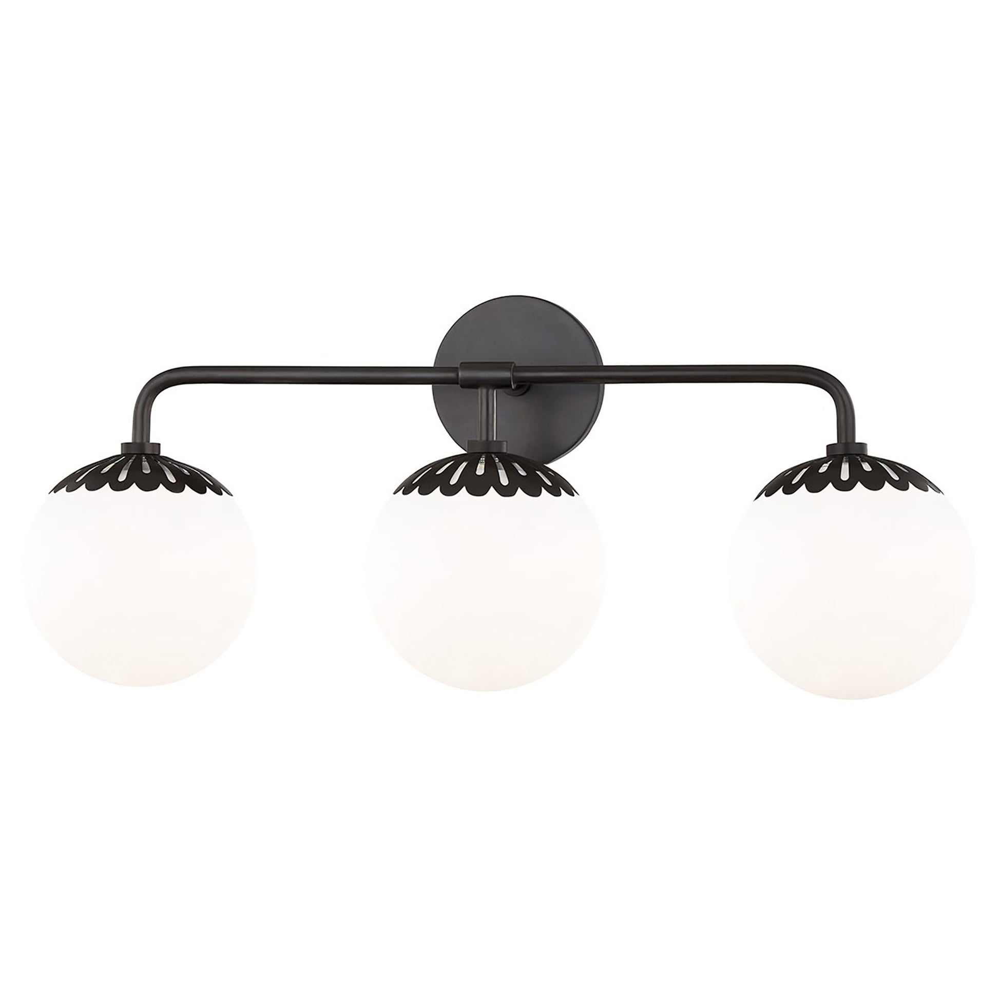 Paige Bath Vanity Light in Old Bronze (3-Light).