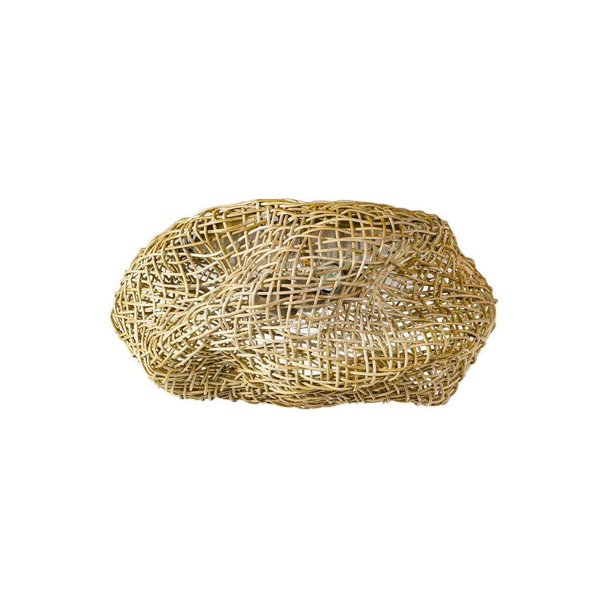 Andorra Flush Mount Ceiling Light in Natural.