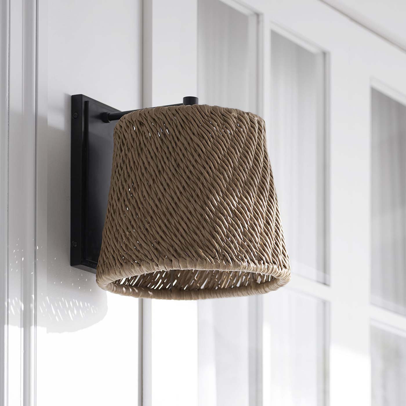 Augustine Outdoor Wall Light in Detail.