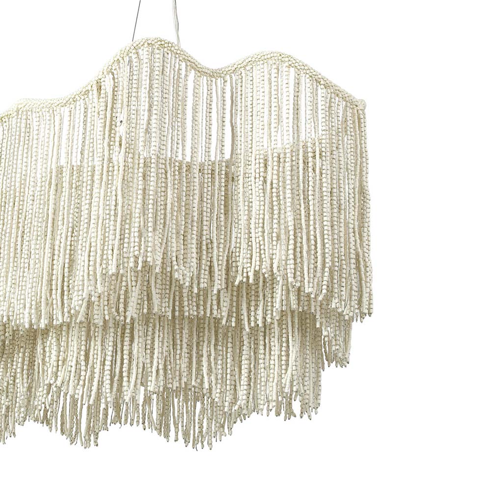 Elena Linear Chandelier in Detail.